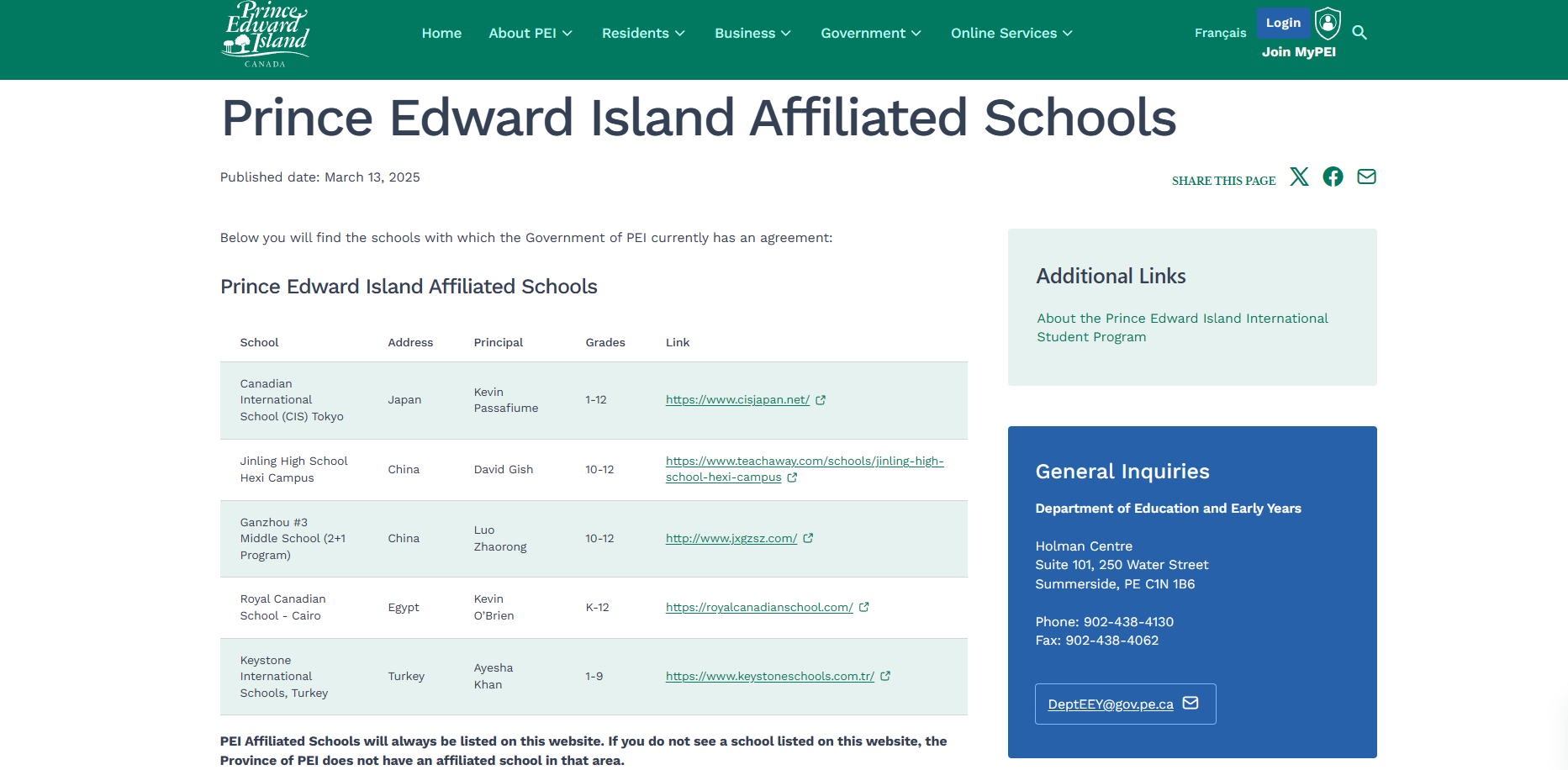 Prince Edward Island